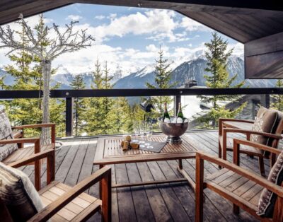 Ski-In/Ski-Out Catered Spa Chalet for 10 in Courchevel 1850