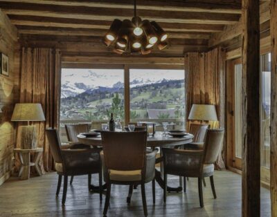 Traditional Mountain Retreat with Modern Comforts in Megeve