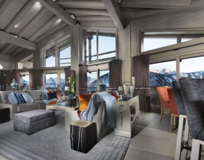 Exclusive Spa Ski-In/Ski-Out Chalet in Courchevel 1850