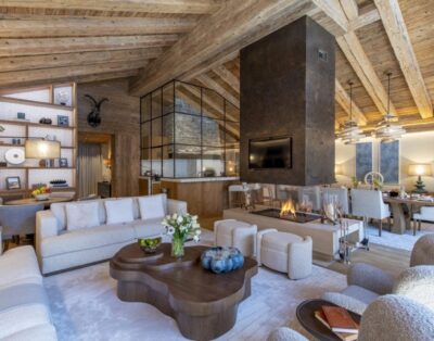 Ultimate Alpine Residence with Indoor Hot Tub, Wellness Spa & Sauna, in Zermatt