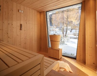 Self-Catered Luxury Ski Holiday with Sauna, Hammam & Gym in the Resort Madonna di Campiglio