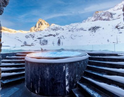 Ultimate Catered Ski Chalet with Full Spa Facilities, with access to Cervinia and Zermatt Ski Areas