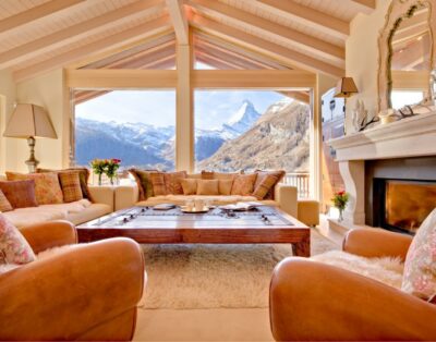 Luxurious Catered Chalet with Breathtaking views of the Matterhorn, in Zermatt