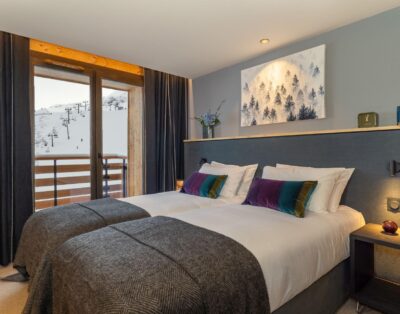 Catered Ski-In/Ski-Out Chalet with Incredible Spa Facilities in the center of Avoriaz