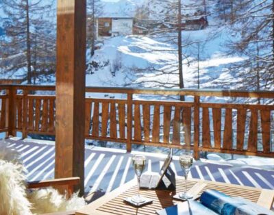 Stunning B&B Apartment with Jacuzzi, Sauna and Panoramic Views in Central Zermatt